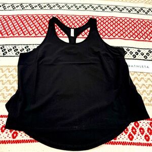 Athleta black tank top